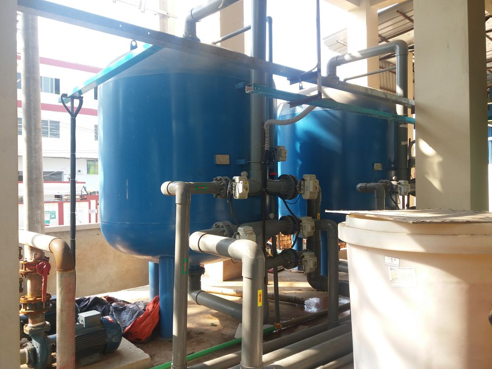 孟(meng)加(jia)拉國60m3ph輭化水工程